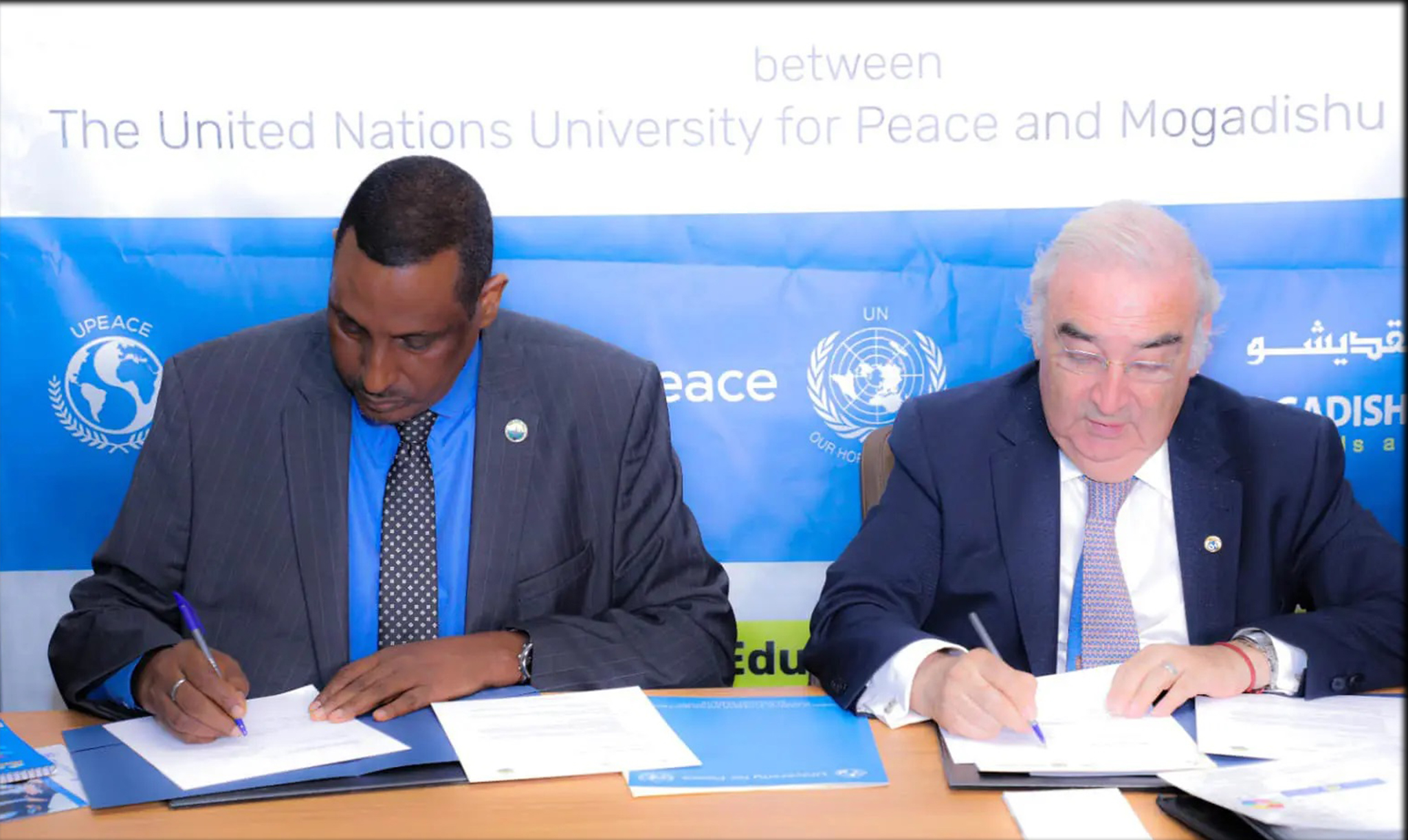 Mogadishu University and United Nations University for…